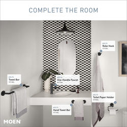 Moen® Arlys™ Matte Black Hand Towel Bar at Menards®