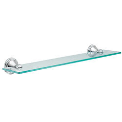 Zenna Home® 20 Chrome Pedestal Sink Shelf at Menards®