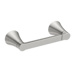 allen + roth Satin Nickel Freestanding Spring-loaded Toilet Paper Holder in  the Toilet Paper Holders department at