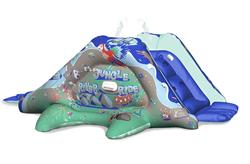 Jungle River Ride Inflatable Waterslide