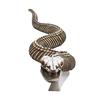 Pumpkin Hollow™ 4'11" LED Snake Skeleton Halloween Décor