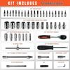53-Piece 1/4" Drive Socket Set