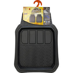 Rhino Mats 3' x 5' Black Uni-Mat All-Purpose Rubber Door Mat at Menards®