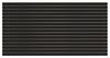 Dakota™ 3/4 x 48 x 96 Black Melamine Slatwall Panel