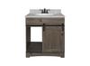 Dakota™ Sliding Barn Door 30"W x 21-5/8"D Cottage Bathroom Vanity Cabinet