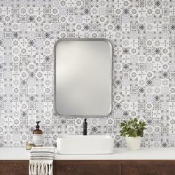 Mohawk® Best Buy Arctic Gray 12 x 12 Natural Stone Deco Mosaic Tile