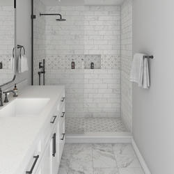 Mohawk® Clean Protect™ Bianco 4 x 12 Ceramic Wall Tile Mohawk® Clean Protect™ Bianco 4 x 12 Ceramic Wall Tile