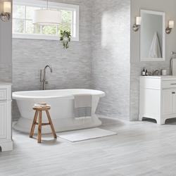Mohawk® Clean Protect™ Aurora Stone Taupe 11 x 14 Porcelain Mosaic Tile
