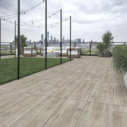 Mohawk® Deputy Grey 16 x 48 Outdoor Porcelain Floor Tile at Menards®