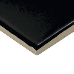 Mohawk® Vivant™ Semi-Gloss Black 2 x 2 Ceramic Bullnose Corner