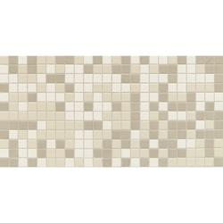 Mohawk® Keystones Blends White with Black Dot 12 x 24 Blend Mosaic Tile