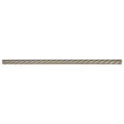 Mohawk® Vivant Nickel 1/2 x 12 Resin Rope Liner Trim