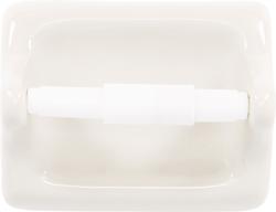 Mohawk® Bath Accessories Almond 6-3/8 x 5-7/8 x 3-1/2 Ceramic Paper Holder with Plastic Roller Mohawk® Bath Accessories Almond 6-3/8 x 5-7/8 x 3-1/2 Ceramic Paper Holder with Plastic Roller