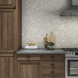 Mohawk® CleanProtect™ Edmonton Steely Gray 12 x 12 Ceramic Mosaic