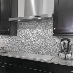 Mohawk® Grand Terrace Upland 12 x 12 Hexagon Glass Mosaic Tile