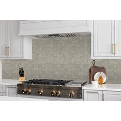Mohawk® Grand Sierra Greige 12 x 12 Glazed Ceramic Mosaic Tile