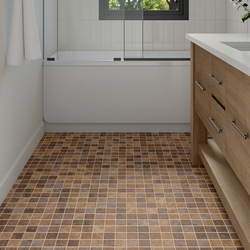 Mohawk® Lakeview Universal Blend 12 x 12 Ceramic Mosaic Tile at