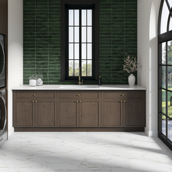 Mohawk® Sandrio™ Dark Green 3 x 12 Ceramic Wall Tile at Menards®