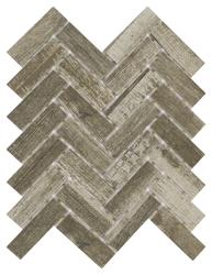 Ragno USA® Thunderwood Terrace 9 x 12 Herringbone Ceramic Mosaic Tile