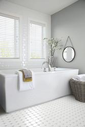 Mohawk® Octagon and Dot Matte White 12 x 12 Ceramic Mosaic Tile Mohawk® Octagon and Dot Matte White 12 x 12 Ceramic Mosaic Tile