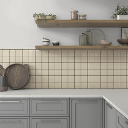Glossy White 9-7/8" X 15-3/4" Ceramic Wall Tile - 10.90 Sq. Ft