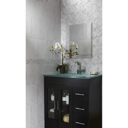 Mohawk® Stonebrook Carrera White 12 x 12 Ceramic Floor and Wall Tile at ...