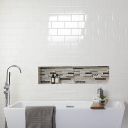 Mohawk® Vivant Gloss White 4 x 8 Ceramic Wall Tile