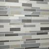 Mohawk® Inspired Earth Fog 11 x 14 Glass and Stone Mosaic Tile