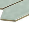 Mohawk® Artisan Grove Handcrafted Seafoam 12 x 11 Ceramic Picket Mosaic Tile