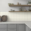 Mohawk® Vivant™ Semi-Gloss Biscuit 4 x 4 Ceramic Wall Tile