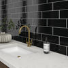 MS International Urbano Glossy Dusk Gray 4 x 12 Ceramic Wall Tile