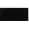 Mohawk® Vivant Gloss Black 3 x 6 Ceramic Wall Tile