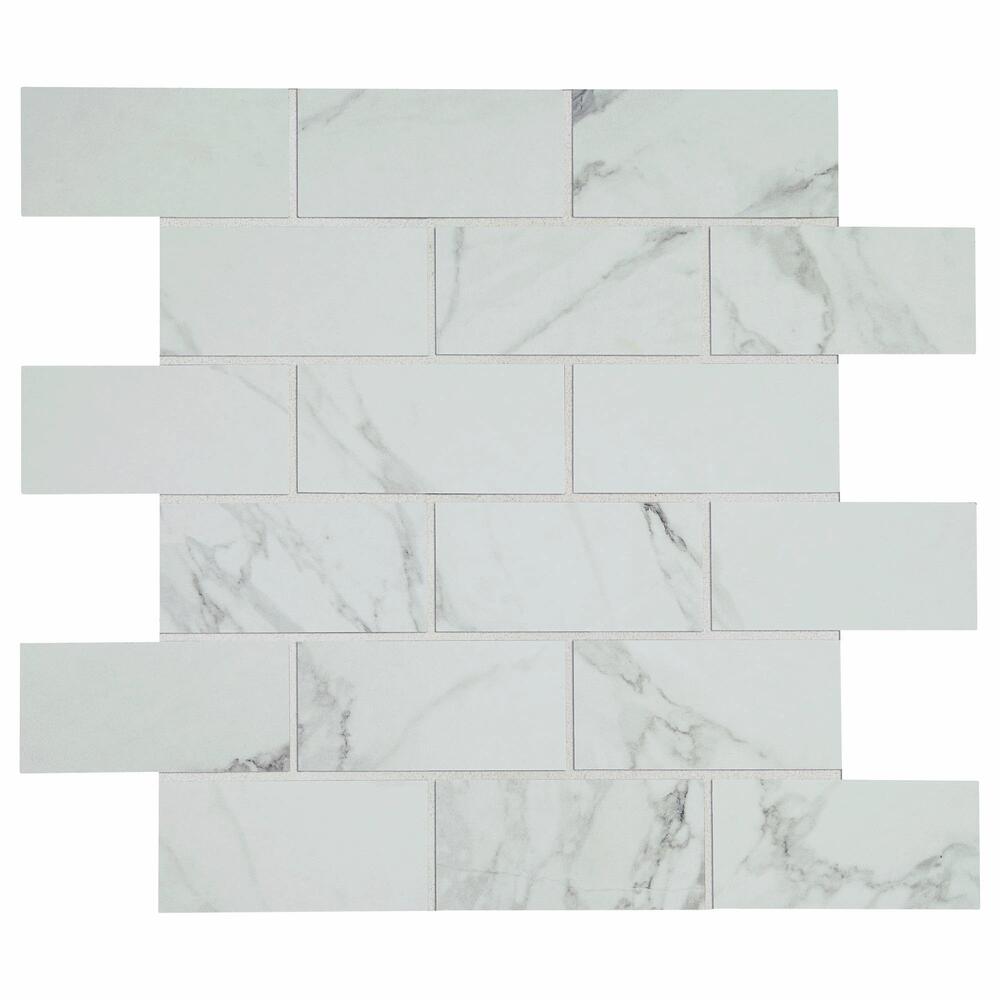 Mohawk® Contempo White 3 x 6 Marble Floor and Wall Tile Mohawk® Contempo White 3 x 6 Marble Floor and Wall Tile