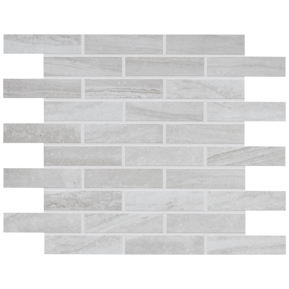 Mohawk® Clean Protect™ Aurora Stone Taupe 11 x 14 Porcelain Mosaic Tile