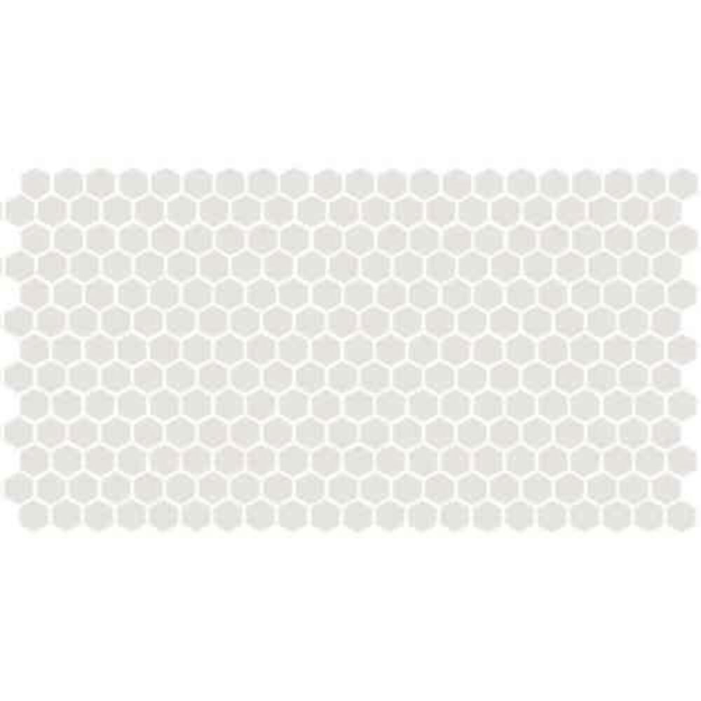 Mohawk® Keystones Arctic White 12 x 24 Hexagon Porcelain Mosaic Tile Mohawk® Keystones Arctic White 12 x 24 Hexagon Porcelain Mosaic Tile
