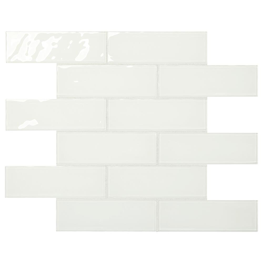 Mohawk® Glass Escape Steele 15 x 12 Glass Mosaic Tile Mohawk® Glass Escape Steele 15 x 12 Glass Mosaic Tile