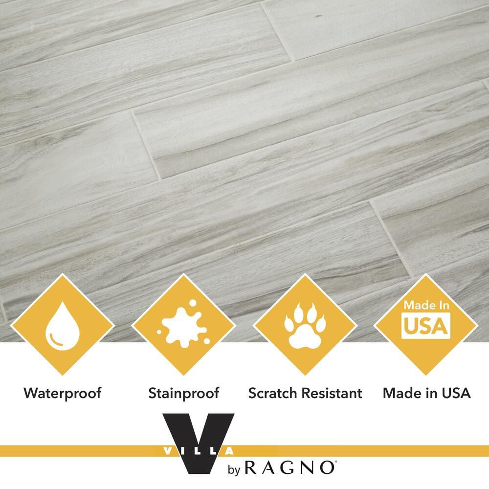 Ragno USA® Woodmere Banks Bridge 6 x 36 Porcelain Floor and Wall Tile Ragno USA® Woodmere Banks Bridge 6 x 36 Porcelain Floor and Wall Tile