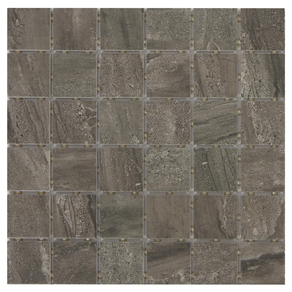 Mohawk® Noce 12 x 12 Travertine Mosaic Tile Mohawk® Noce 12 x 12 Travertine Mosaic Tile