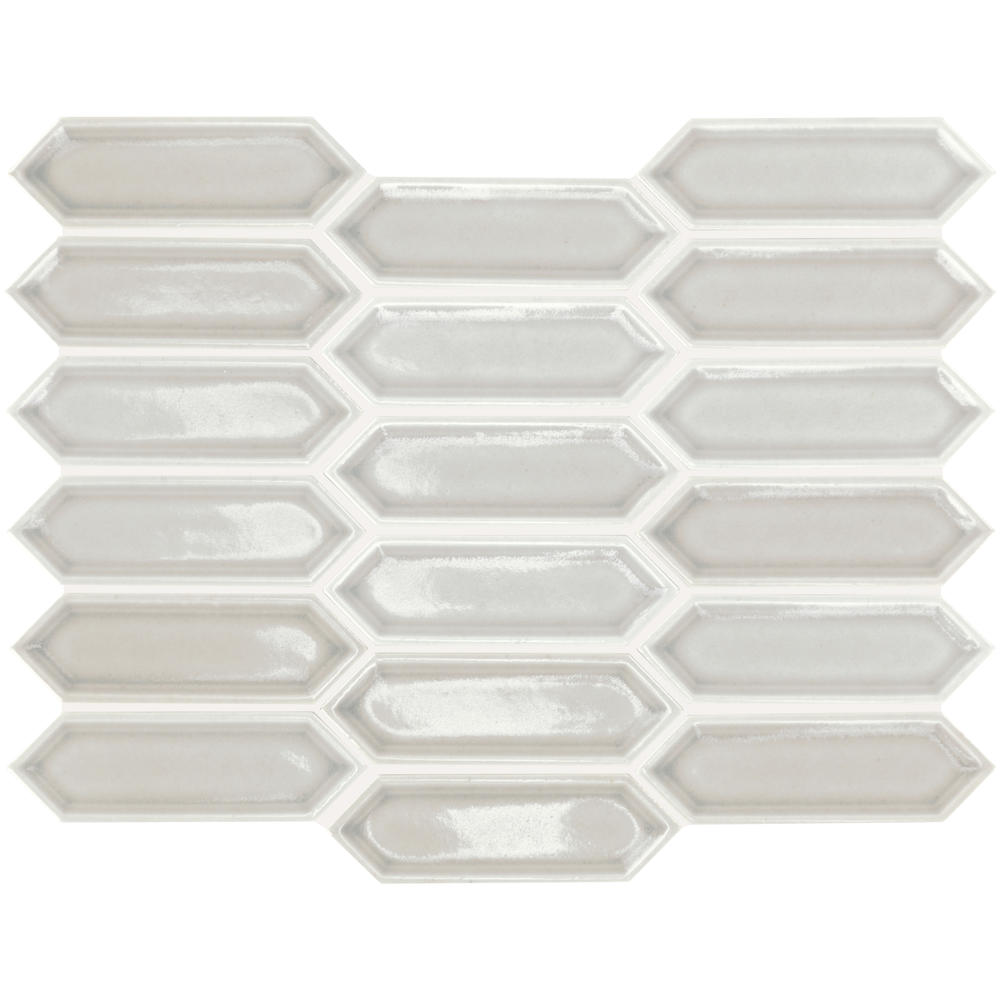 Mohawk® Silver Screen 12 x 12 Marble Mosaic Tile Mohawk® Silver Screen 12 x 12 Marble Mosaic Tile