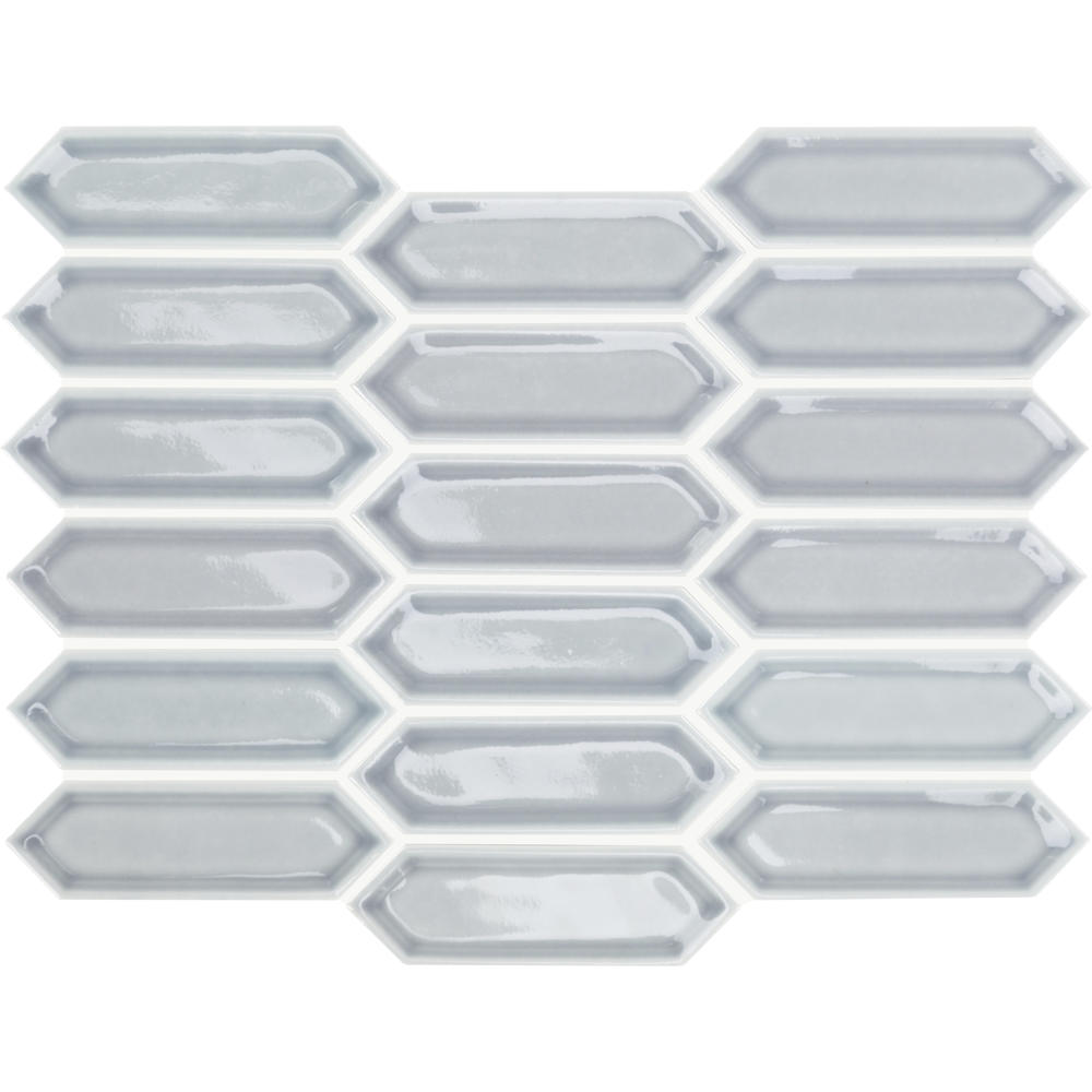 Mohawk® Silver Screen 12 x 12 Marble Mosaic Tile Mohawk® Silver Screen 12 x 12 Marble Mosaic Tile