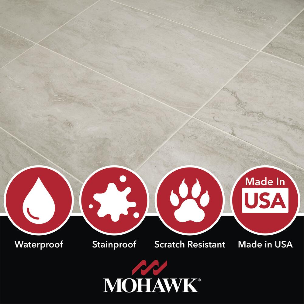 Mohawk® Meadow Bend Sand 3 x 12 Ceramic Bullnose Trim