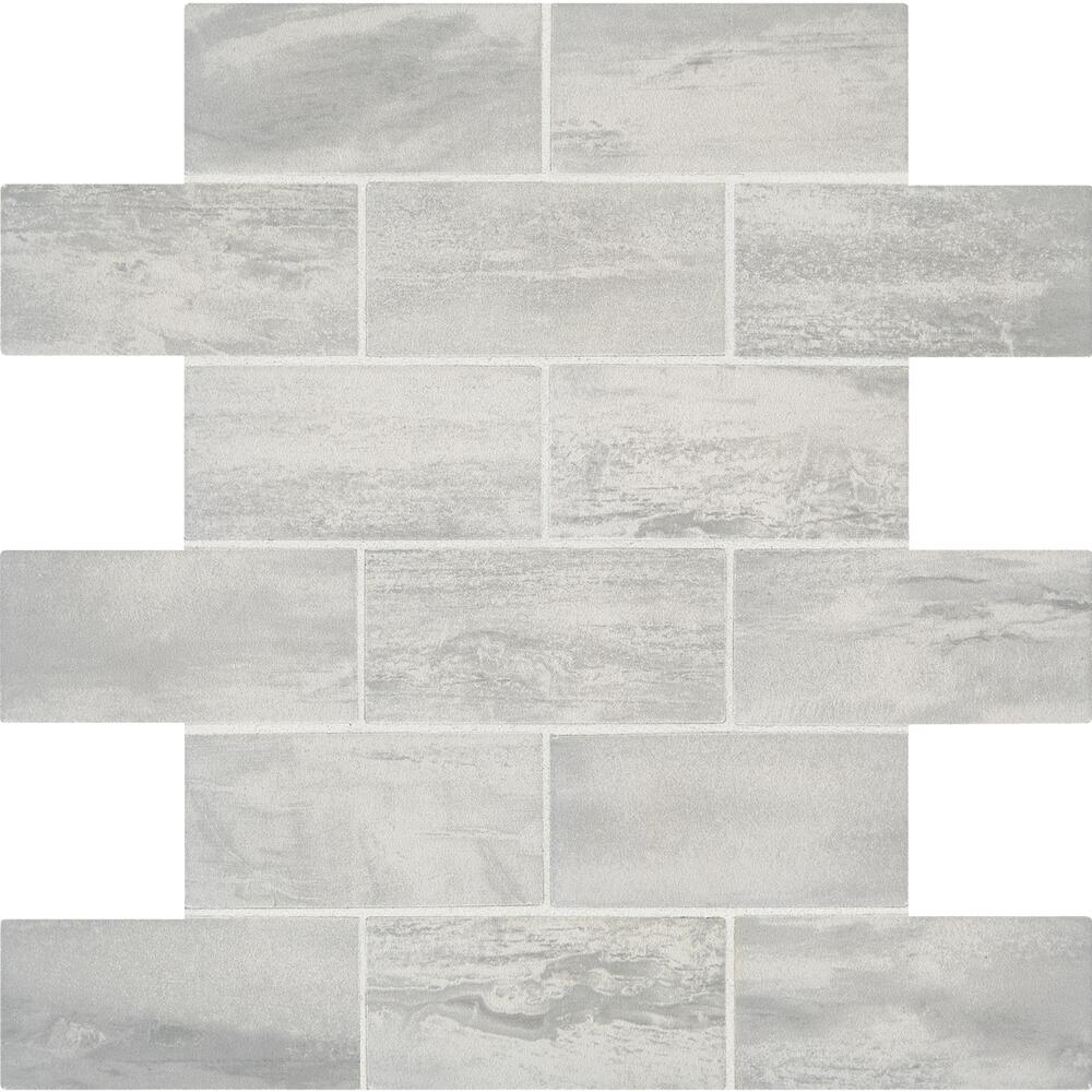 Ragno USA® Mount Claire Ash 12 x 12 Ceramic Mosaic Tile Ragno USA® Mount Claire Ash 12 x 12 Ceramic Mosaic Tile