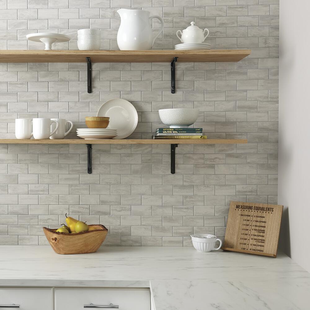 Ragno USA® Mount Claire Ash 12 x 12 Ceramic Mosaic Tile Ragno USA® Mount Claire Ash 12 x 12 Ceramic Mosaic Tile