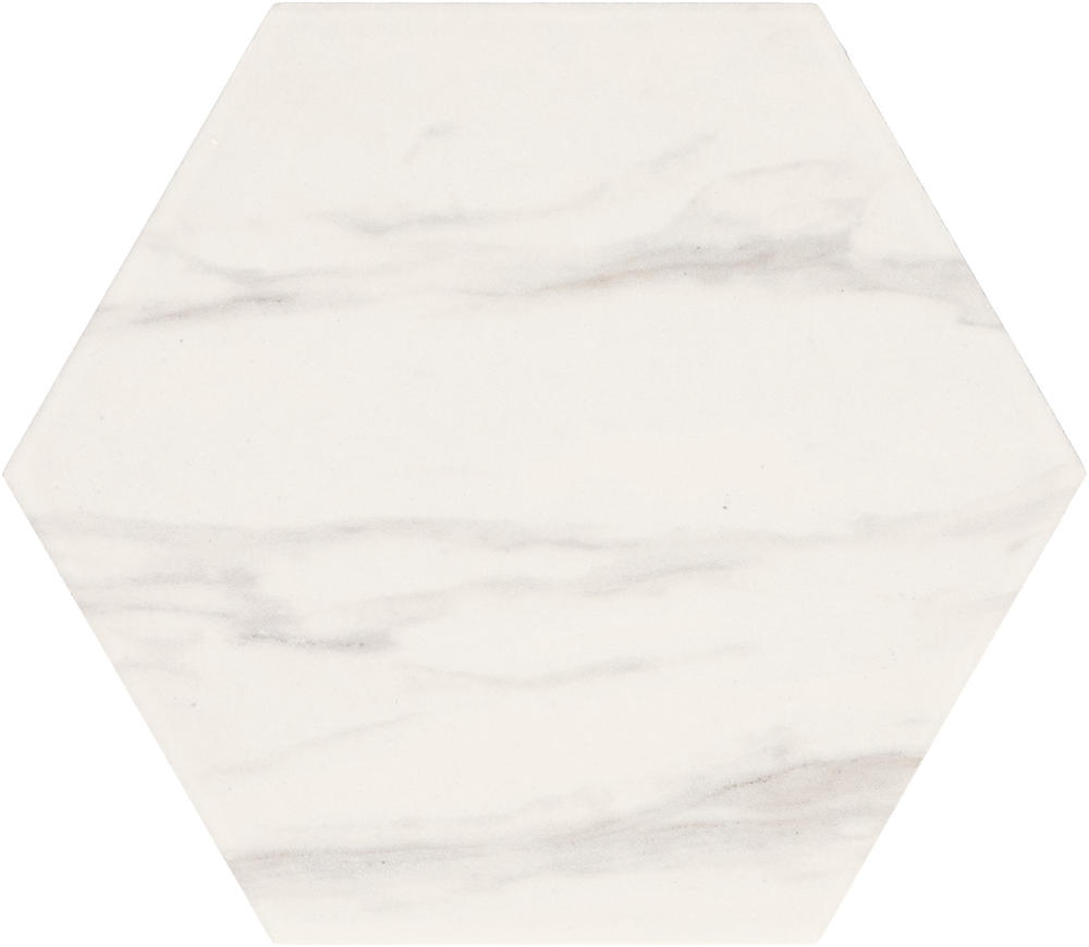 Mohawk® Ristoria Calacatta Gold 8 x 9 Porcelain Hexagon Floor and Wall Tile