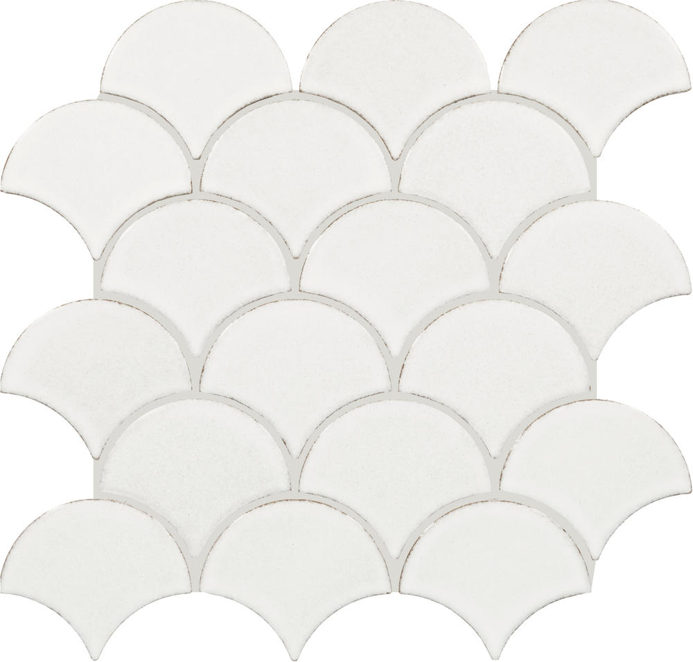 MS International Dove Gray 12 x 13 Diamond Ceramic Mosaic Tile