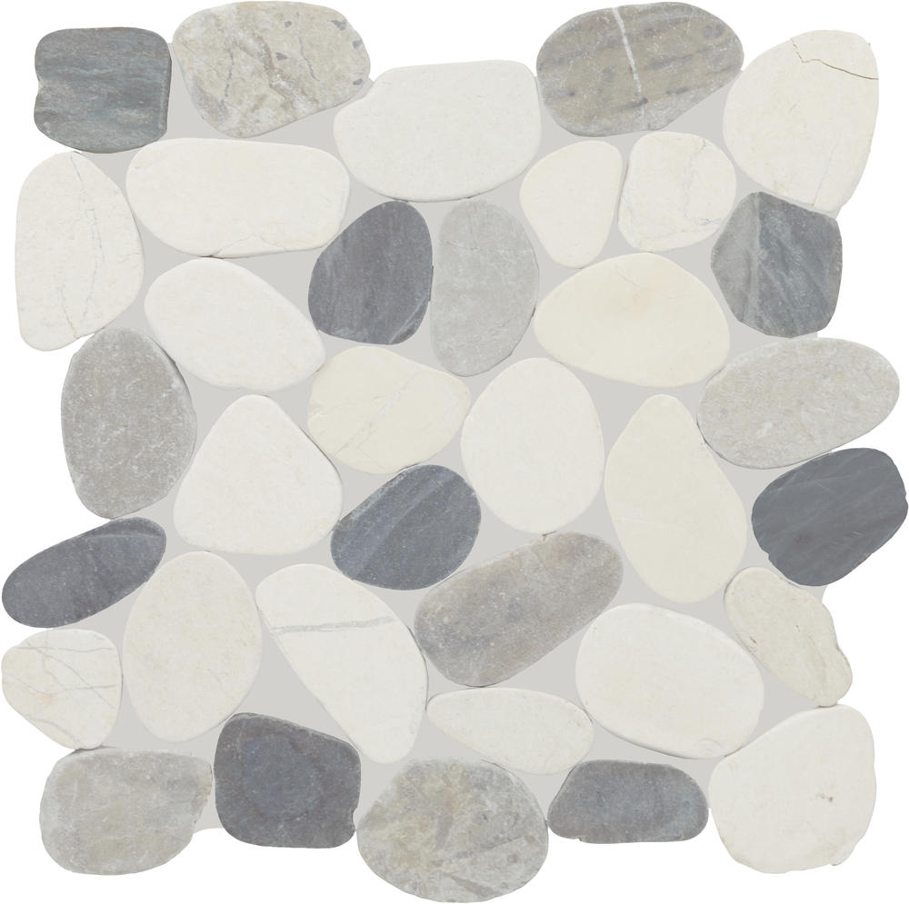 Mohawk® Oasis Pebble 12 x 12 Stone Mosaic Tile Mohawk® Oasis Pebble 12 x 12 Stone Mosaic Tile