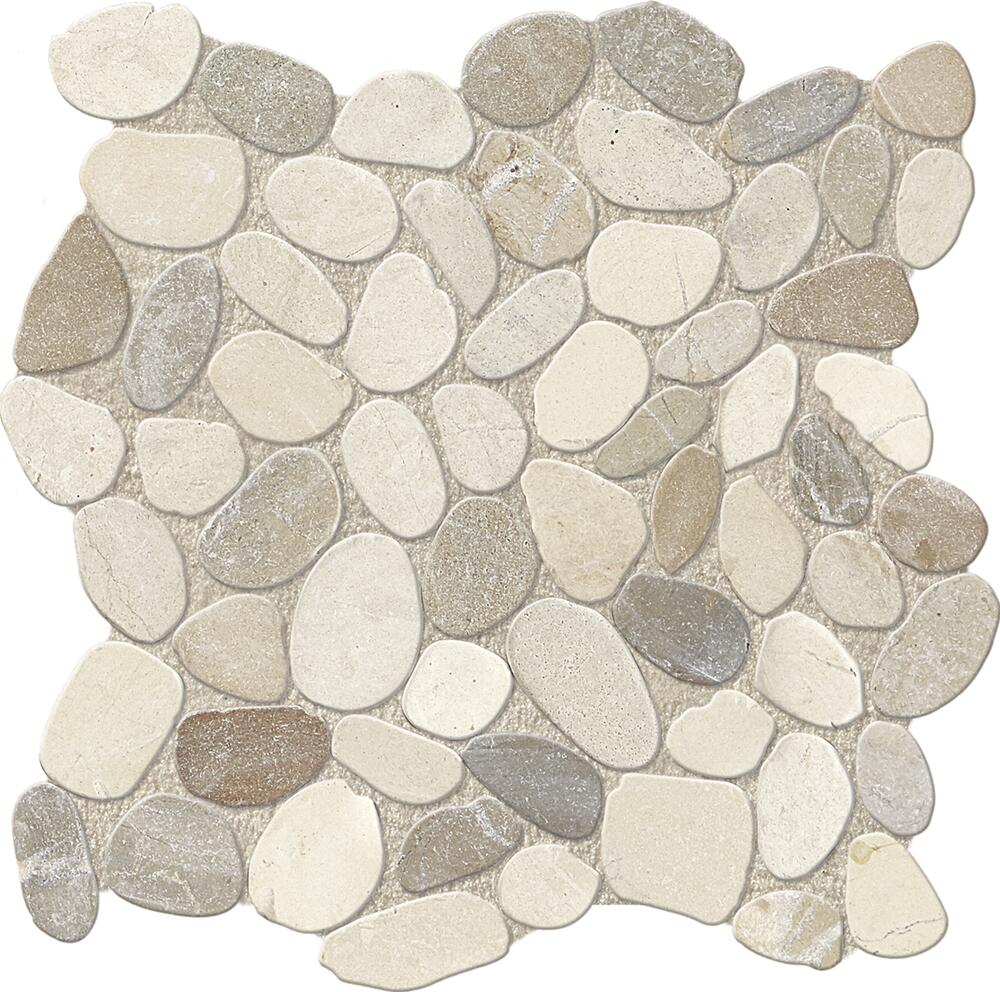 Mohawk® Oasis Pebble 12 x 12 Stone Mosaic Tile Mohawk® Oasis Pebble 12 x 12 Stone Mosaic Tile