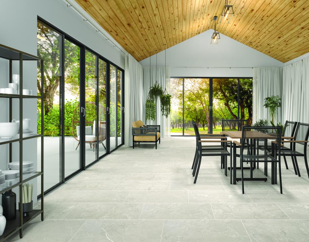 Mohawk® Grand Sierra Greige 12 x 12 Glazed Ceramic Mosaic Tile