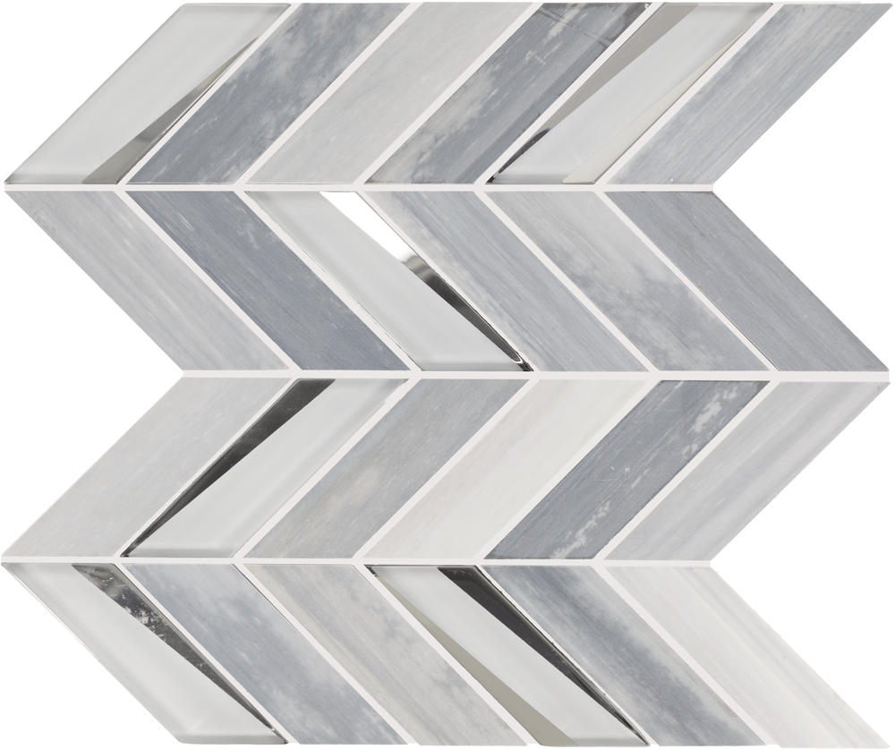 Mohawk® Brightmore Golden Halo Brick Joint 12 x 14 Glass Mosaic Tile