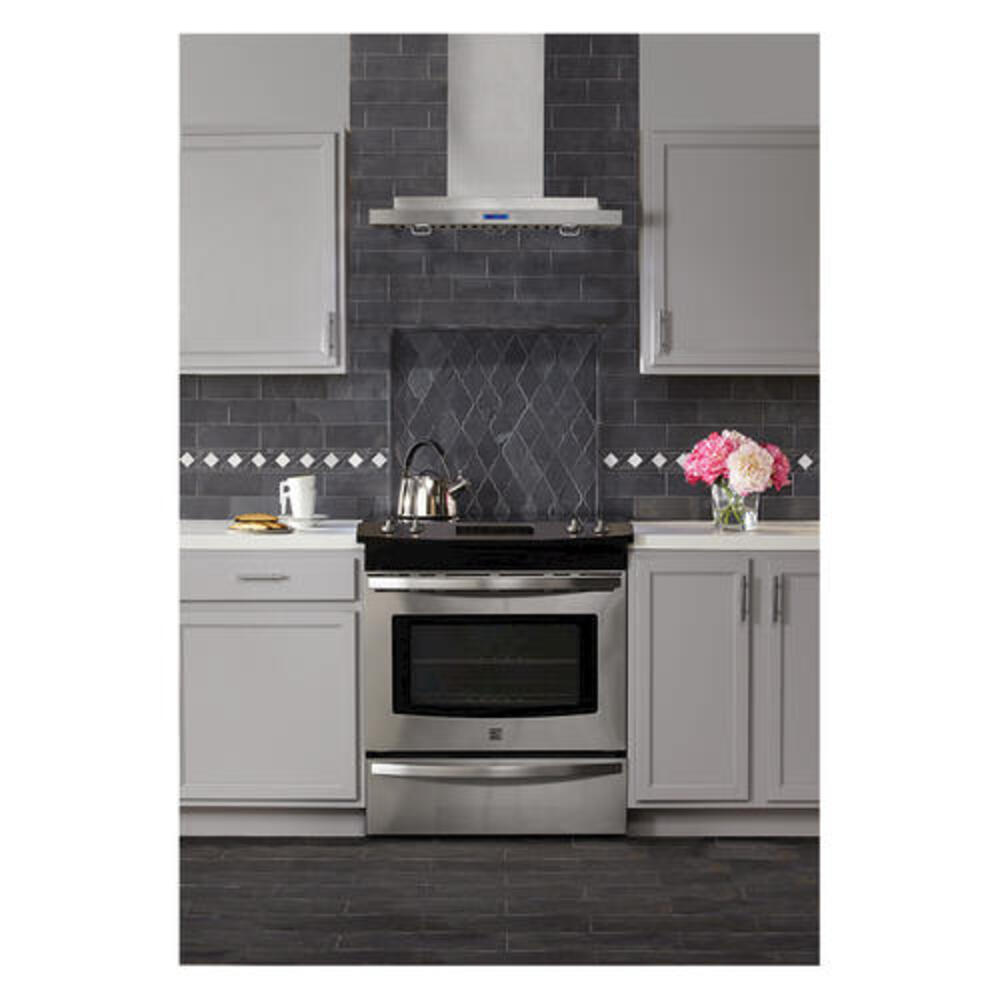 Mohawk® Noble Black 12 x 15 Eleganza Arabesque Slate Mosaic Tile